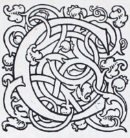 Figure – 3 Decorative initial for Yeats's “Costello the Proud”                        (2)