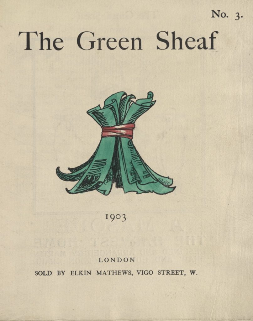 Cover of The Green Sheaf Volume 3