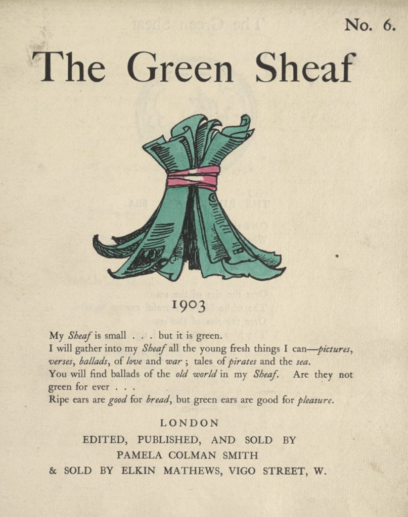 Cover of The Green Sheaf Volume 6